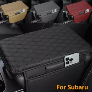 For Subaru Impreza Upgraded Car Center Console Cover Microfiber Leather Armrest - Picture 1 of 36