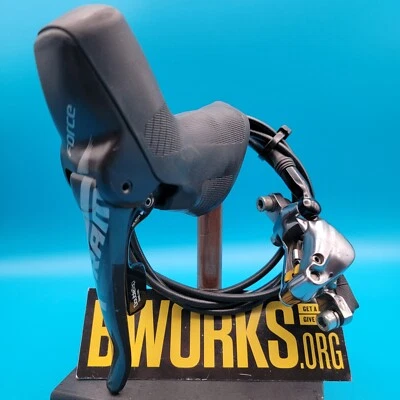 SRAM Force 22 2x 11 Speed Hydraulic Disc Brake Shift Lever & Caliper EUC!!  f9 - Image 1 of 4