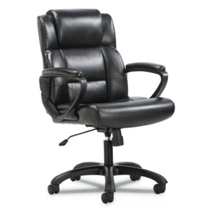Basyx VST305 19 in. - 23 in. Seat Height Mid-Back Executive Chair - Black New - Picture 1 of 7