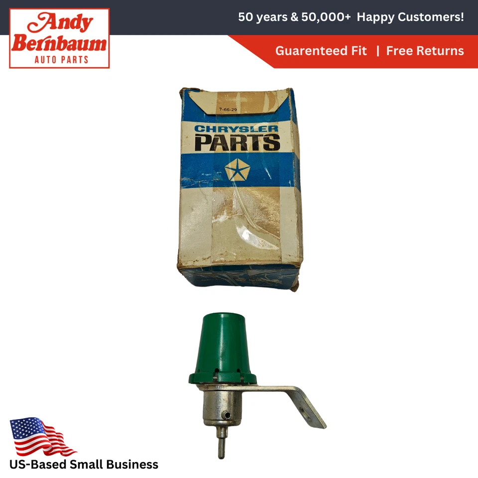 Cubierta de válvula de vacío de control de distribuidor Plymouth Dodge Charger 1966 2806012 nuevo en stock Foto 1 de 4