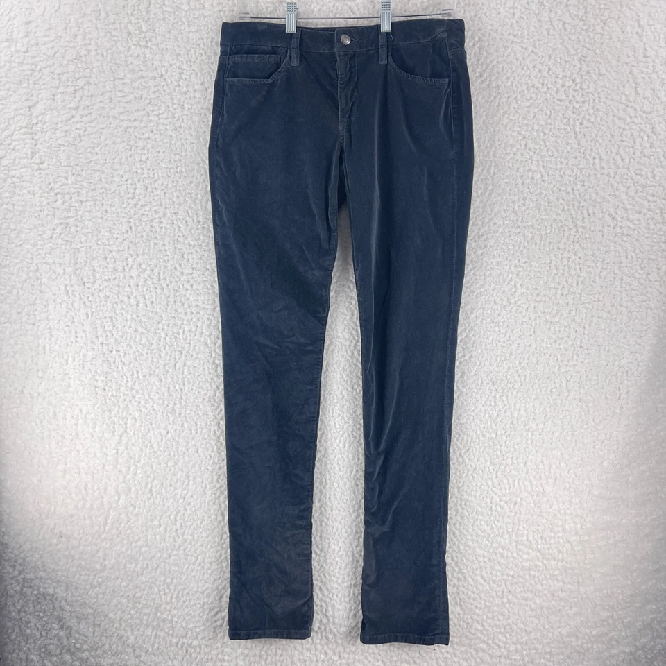 Pantalones ajustados de terciopelo Joe's The Chelsea para mujer tiro bajo informales hechos en EE. UU. Talla 28 Foto 1 de 4