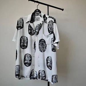 Guilty Parties Wacko Maria x Neckface rayon hawaiian shirt, made in Japan, M - Picture 1 of 17