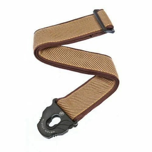 Planet Waves General Accessories Lock Guitar Strap Tweed