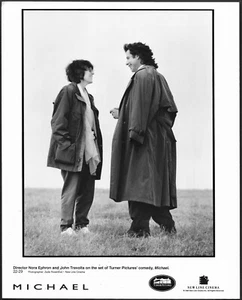 Foto promozionale regista Nora Ephron John Travolta originale anni 90 Michael - Foto 1 di 1