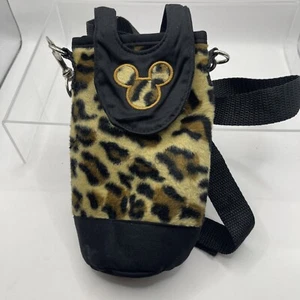 Disney Animal Kingdom Insulated Bottle Holder Mickey Mouse Animal Print. A2 - Picture 1 of 5
