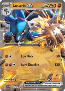 Lucario ex - Corona Stellare - 082/142 - Pokemon TCG - NM - HOLO - Foto 1 di 1