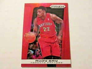 2013-14 Panini Prizm Red #142 Rudy Gay Toronto Raptors - Picture 1 of 1
