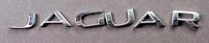 Genuine OEM Jaguar Chrome XE XF XJ Car Trunk Emblem Letters Rear Car 2009-11 - Picture 1 of 2