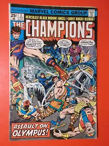 THE CHAMPIONS # 3 - VG 4.0 - ANGRIFF AUF OLYMPUS - 1976 RICH BUCKLER COVER - Bild 1 von 4