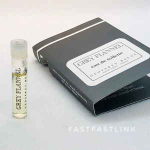 GREY FLANNEL BY Geoffrey Beene Fragrance…3 PIECS SMALL VIALS….For Men’s - Picture 1 of 2