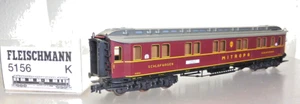 Fleischmann 5156 ; Schlafwagen 6-achsig "Mitropa" DRG, wie neu in OVP /X553 - Bild 1 von 4