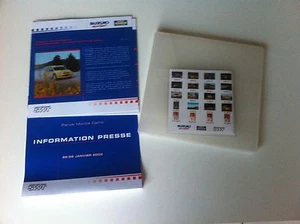 PROGRAMME 2003 PRE EVENT SUZUKI WRC RALLY  RALLYE MONTE CARLO POSTCARDS - Picture 1 of 1