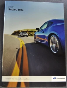 2013 Subaru BRZ Coupe 24pg Catalog Sales Brochure Excellent Original 13 - Picture 1 of 11