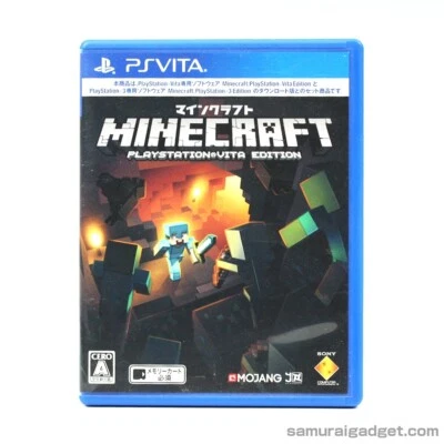 Minecraft PlayStation Vita Edition PS VITA [USED VeryGood!] Japan Import PSVITA - Image 1 of 4