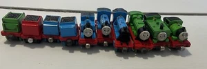 Thomas the Train Tank Engine Diecastx7 Henry,Duck,Gordon,Thomas,Edward,Percy - Picture 1 of 15