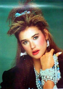 Demi Moore - Poster Starfoto 37x53cm gerollt (1) - Picture 1 of 1
