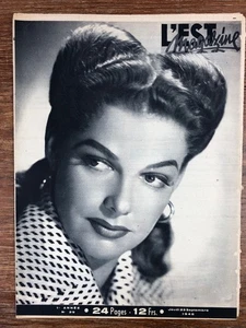 Revue L'EST MAGAZINE (Lorraine) Année 1948   Cov. ANN SHERIDAN - Picture 1 of 1