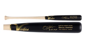 Bryce Harper Autografiado "21 NL MVP" Phillies Victus Juego Modelo Murciélago Fanáticos - Imagen 1 de 2