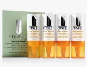 Clinique fresh pressed 4 pack vitamin C daily booster - Picture 1 of 1