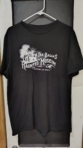 T-shirt nera Zak Bagans the haunted museum Las Vegas taglia XL - Foto 1 di 4