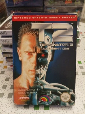 TERMINATOR 2 JUDGMENT DAY T2 - NINTENDO NES EDICION ESPAÑOLA PAL B COMPLETO CIB - Imagen 1 de 4