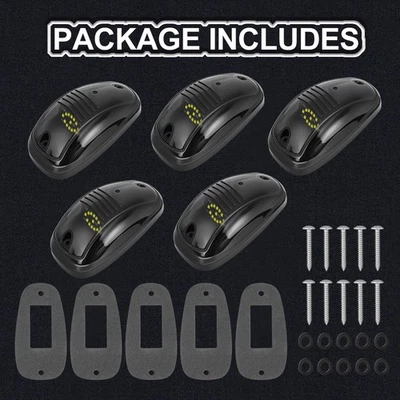 For 2002-2006 Chevrolet Silverado 2500HD 3500HD LED Cab Roof Marker Lights White Foto 1 de 4