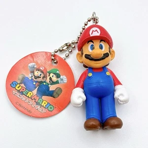 Super Mario Mini Figure Keychain "Mario" Mascot Japan Limited Nintendo #2 - Picture 1 of 8