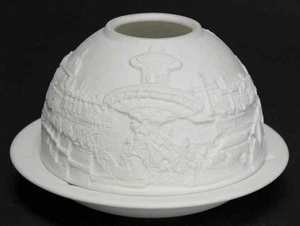 Bernardaud Lithophane Candle Votive Paris Along The Seine - Boxed 4249628 - Picture 1 of 1