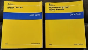 Texas Instruments Linear Circuits 3-V Family Data Book And Supplement Book 1994 - Bild 1 von 3