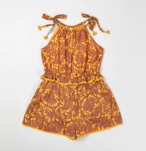 Zimmermann Kids Boho Elastic Waist Playsuit Romper Size 12 - Picture 1 of 8