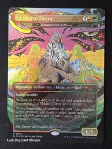 La Madre Tierra - Xenagos, God of Revels (2061) Secret Lair Drop Rainbow Foil - Picture 1 of 1