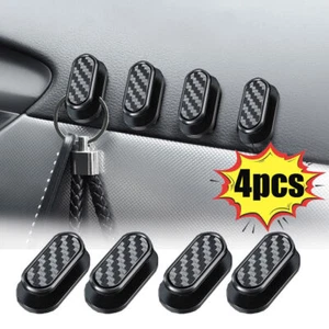 4x Accesorios Interior Vehículo Coche Salpicadero Soporte Gancho Clip Universal - Imagen 1 de 11