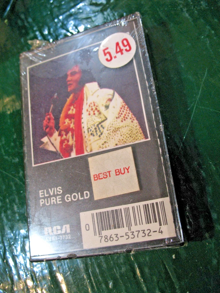Pure Gold by Elvis Presley (Cassette, May-1992, RCA)