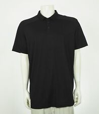 SmartWool 150 Black Merino Wool Blend Trail Polo Shirt Mens Sz XL