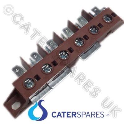 CATERSPARESUK 6 WEGE HOCHTEMPERATURBESTÄNDIGE KUPPLUNG 6-POLIG STECKER BLOCKÖFEN