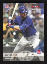 Ben Zobrist  PR455 2018  Topps Now Postseason Chicago Cubs #PS-113