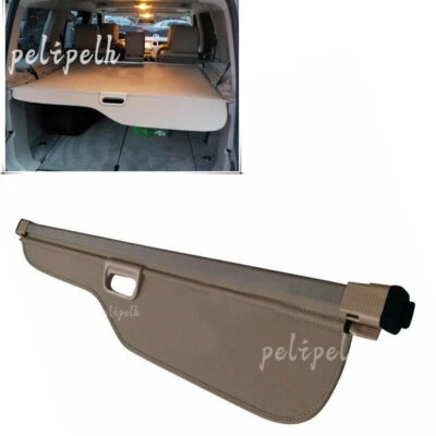 Protector de cubierta de carga trasero bronceado para Land Rover Discovery LR4 2004-16 Foto 1 de 4