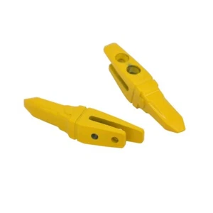 Nuevos dientes de cubo de metal amarillo para excavadora RC escala 1/12 1/14 hágalo usted mismo piezas de actualización - Imagen 1 de 10