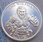1 oz. 2023 THE WOLFMAN Vintage Horror Series BU rounds .999 fine silver