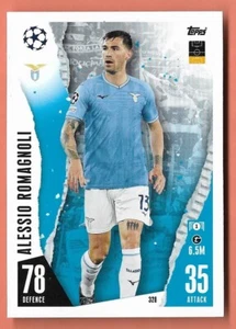 Topps Match Attax 2023-2024 CARD N.328 	Alessio Romagnoli	SS Lazio	Base card - Picture 1 of 1