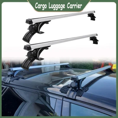 Portaequipajes de carga con barra transversal de techo para Dodge Grand Caravan 48" Foto 1 de 4