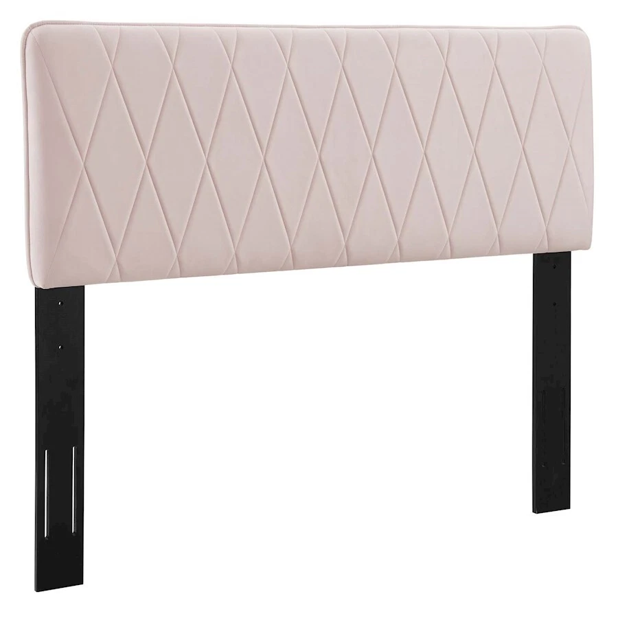 Cabeceira Modway Furniture Leila Velvet King/California King, Rosa -MOD-6345-PNK - Imagem 1 de 1
