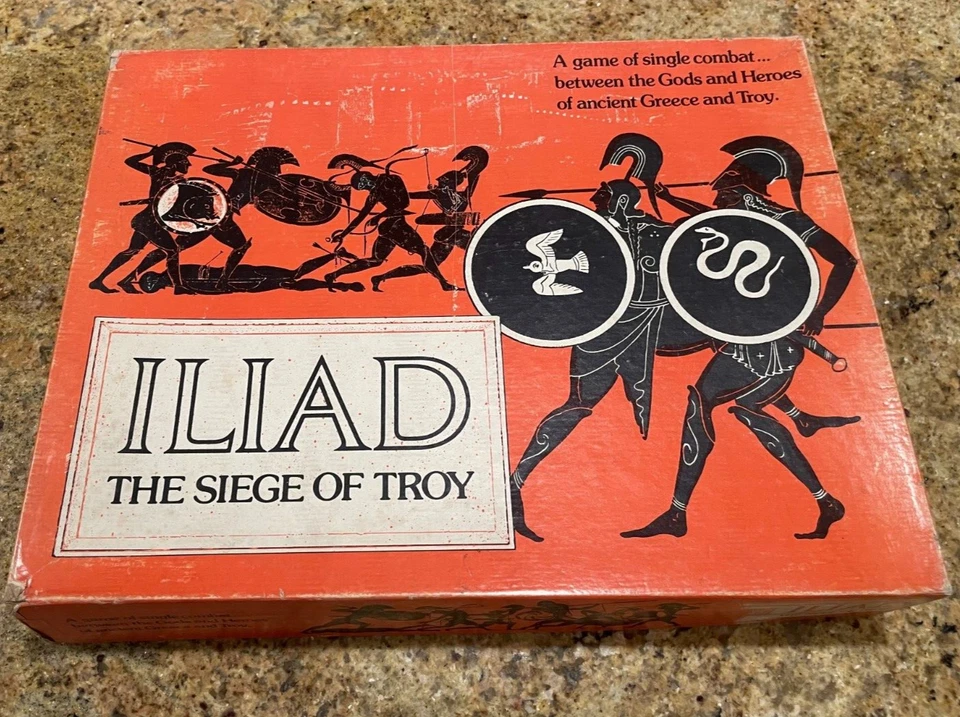 GDW 1978: ILIAD - Juego The Siege of Troy - Battle of Gods & Heroes ¡Sin perforar! Foto 1 de 4