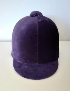 Casco de caza de terciopelo para montar a caballo ligero para mujer talla 6 7/8 (56 cm) - Imagen 1 de 15