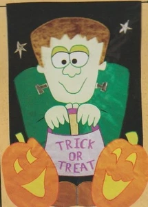 "NCE" GOT SOME TREATS GROSSE APPLIKATION FLAGGE kostenloser Versand - Bild 1 von 1