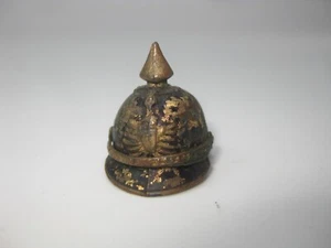 WW1 MINIATURE GERMAN PRUSSIAN OFFICER PICKELHAUBE PATRIOTIC HELMET HELM - Picture 1 of 6