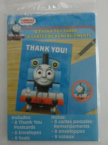Thomas the Train Thank You Cards (8 COUNT) - Picture 1 of 2