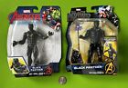 Lot Of 2 New 2016 & 2017 Marvel Black Panther Hasbro Action Figures Look!
