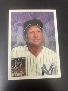 MICKEY MANTLE 1996 Topps Commemorative Card #7 New York Yankees - Picture 1 of 4