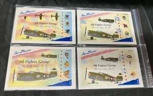 AEROMASTER 48-389, 391,392, 393 - 4th FIGHTER GROUP THE EARLY DAYS Pts 1-4 -1/48 - Picture 1 of 6